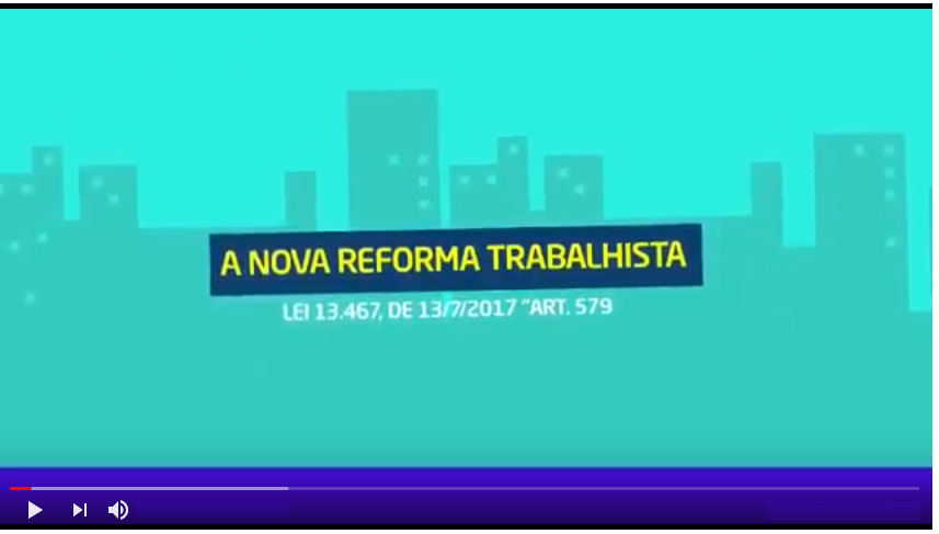 A Nova Reforma Trabalhista